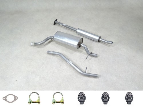 Ferroz Endrohr Mazda 3 BK 1.4 1.6 Montagesatz Ferroz Export Auspuff Endrohr Für Mazda 3 (BK) 1.4 & 1.6 - Inkl. Montagesatz Ersatz Auspuff Mazda