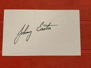 Johnny Easton🔥🔥MLB Debut: 1955 Philadelphia Phillies🔥🔥AUTOGRAPH 🔥🔥 - Picture 1 of 1