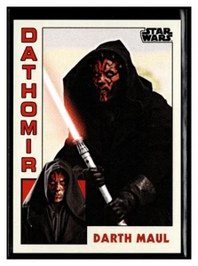 2023 Topps Throwback Thursday Star Wars #13 Darth Maul - Picture 1 of 2