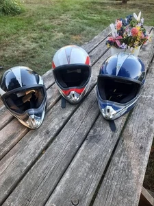 Lote 3 Cascos Fly Motocross Usados - Imagen 1 de 6