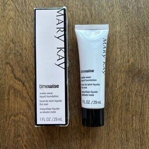 Mary Kay Timewise Matte-Wear Liquid Foundation Ivory 7 #038756 Combo/Oily NIB - Picture 1 of 3