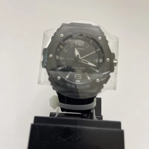 Reloj Casio Hombre Correa Resina Negra Luz LED Resplandor Resplandor 50MM MWA-100HB-1AV - Imagen 1 de 9