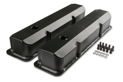 Mr Gasket 6876BG Fabricated Aluminum Valve Covers 1958-1976 Ford FE 332-428 Tall - Image 1 of 4
