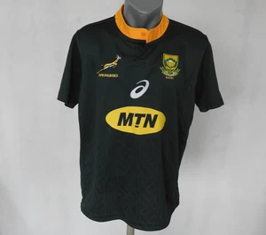 Südafrika Rugby 2018 Heim Trikot Asics grün Größe XL Shirt Sport Springboks - Bild 1 von 7