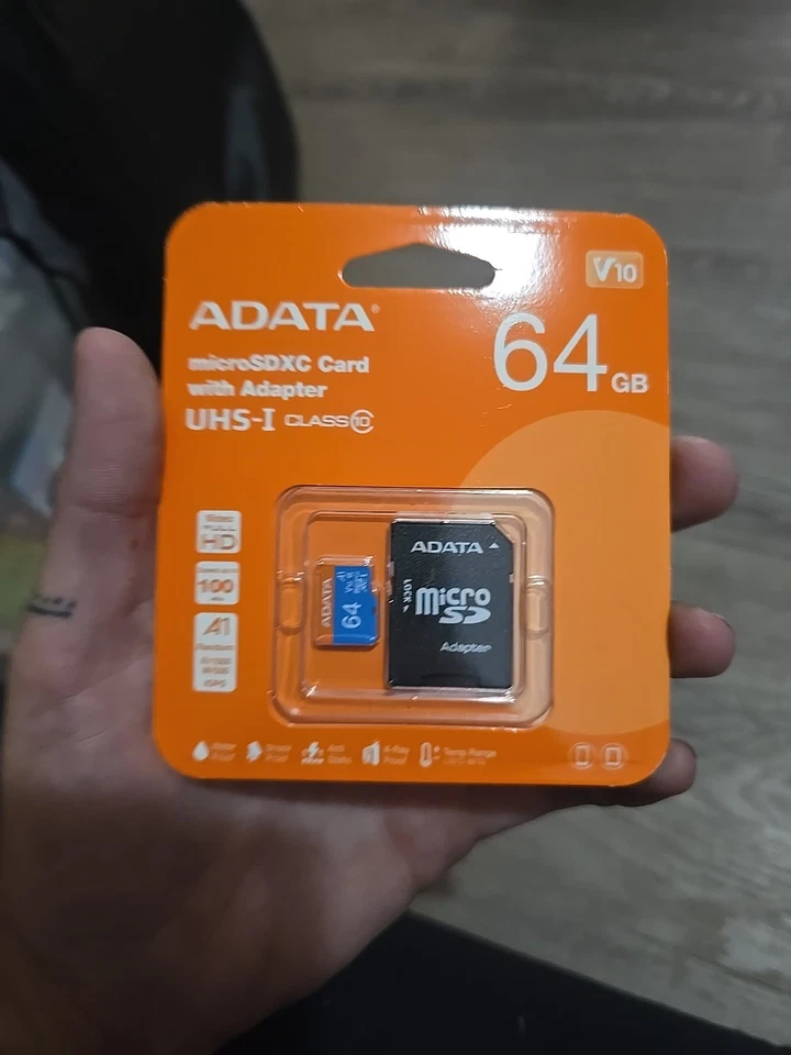 ADATA Premier 64GB Class 10 - microSDXC Memory Card - (AUSDX64GUICL10A1RA1) - Image 1 of 1