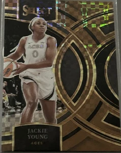 JACKIE YOUNG 2024-25 PANINI SELECT WNBA BRONZE CHECKERBOARD SP 48/49 - Picture 1 of 1