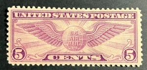 US Airmail, C12, Mint Hinged, CV=$9.50 - Picture 1 of 2