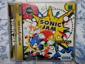 Sega Saturn Sonic Jam Action Game 1997 Tested Good Condition - Picture 1 of 8