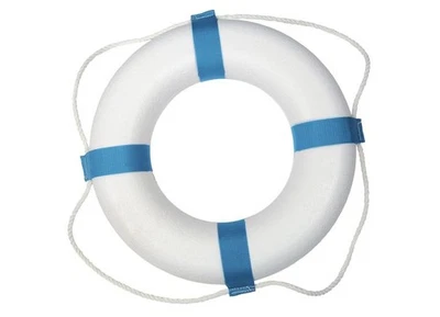 Taylor Made 371 17" White Decorative Ring Buoy - Image 1 of 3