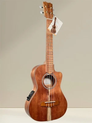 APC TT CW Tenor Ukulele solid acacia with cutaway and pickup - Image 1 of 4