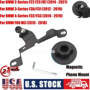 Soporte magnético para teléfono BMW 2 3 4 Series F22 F23 F87 F30/F31 F32/F33 F80 M3 - Imagen 1 de 7
