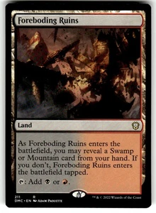 Foreboding Ruins Commander: Dominaria United Regular MTG - Picture 1 of 2