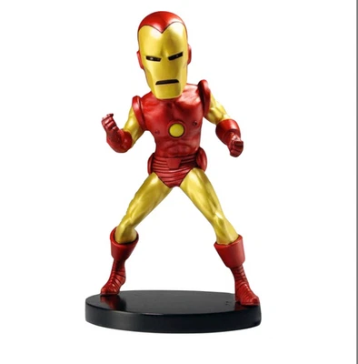 Golpeadores de cabeza clásicos de Iron Man Neca de Marvel Foto 1 de 4