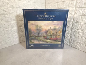 Thomas Kinkade Painter of Light Lamplight Lane 1000 Piece Jigsaw New - Picture 1 of 4