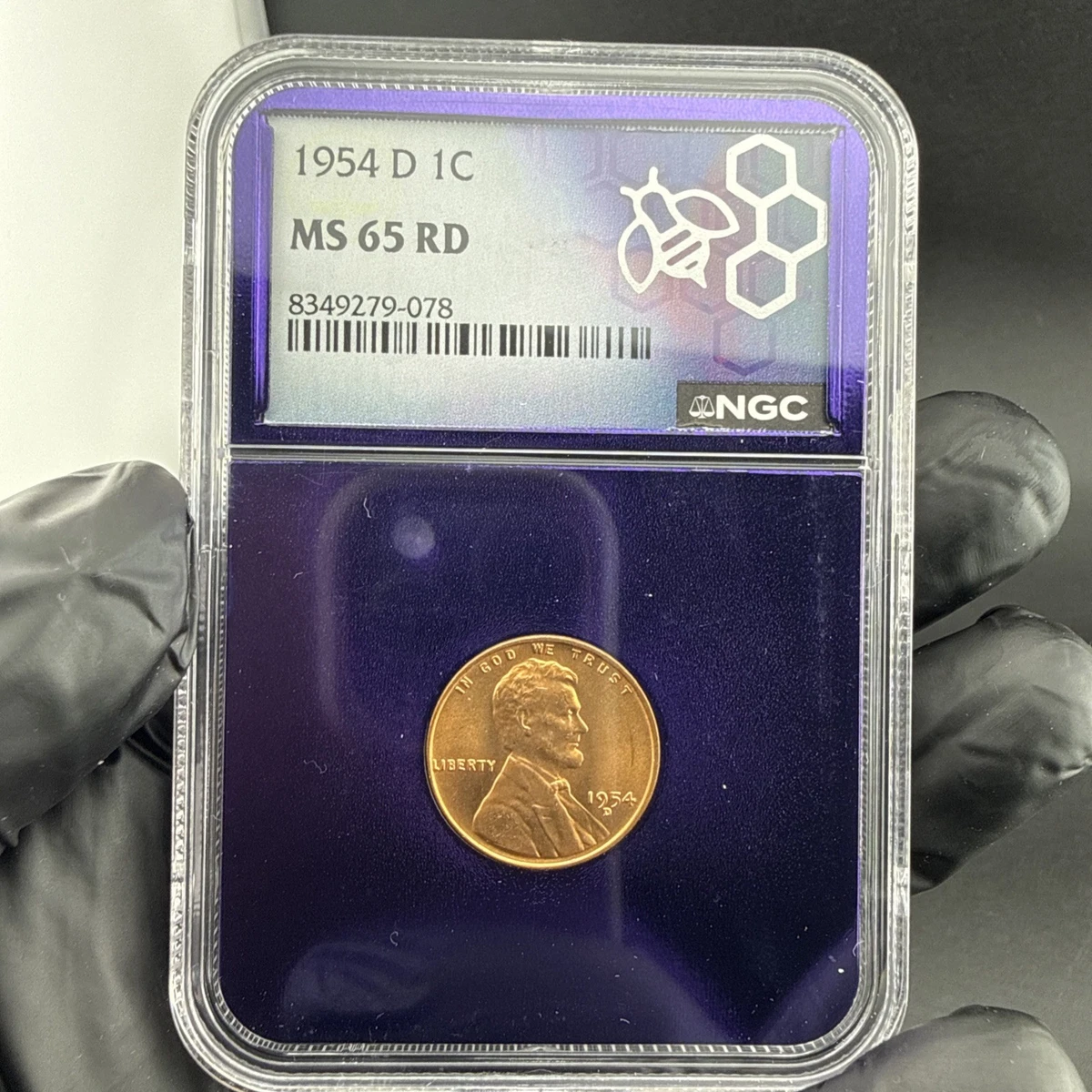 NGC 1954 Grade MS 65 Lincoln Wheat US Small Cents (1909-1958) for