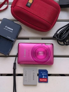 Canon IXUS 130 14.1MP PC1472 Digital Camera Pink Rare - Picture 1 of 19