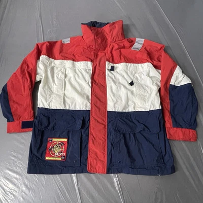 Chaqueta deportiva Regatta cortavientos de invierno vintage bolsillos con capucha para hombre talla grande Foto 1 de 4