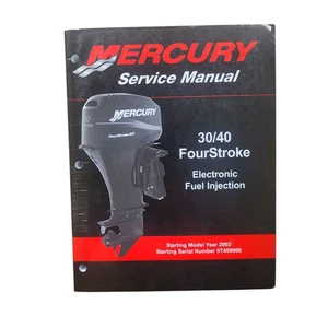 Mercury Outboard Service Manual 30/40 FourStroke Starting 2002 OT409000 - Picture 1 of 4