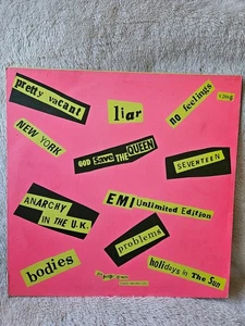 Sex Pistols 11 Track SPOTS A3/B1 Vinyl LP Never Mind The Bollocks EX/VG + Virgin - Bild 1 von 10