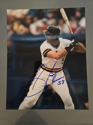 Foto 8x10 firmada por Sid Bream Foto 1 de 2