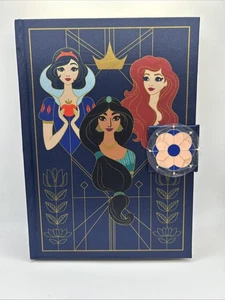 2024 Disney Parks Classic Princess Bilderbuch Journal Schneewittchen Jasmin Arielle - Bild 1 von 5