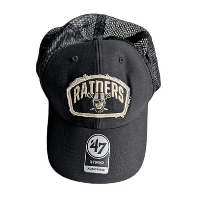 Новый с Ярлыками NFL Las Vegas Raiders ' 47 совершенно футбол кепка шляпа регулируемый ремень новый - Изображение 1 из 4