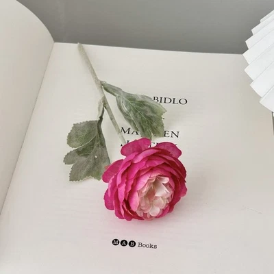 Ramo de flores de peonía artificiales de seda para decoración del hogar fiesta boda 20 un. Foto 1 de 4