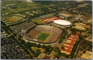 Vintage LSU / LOUISIANA STATE UNIVERSITY Postcard Football Stadium Death Valley - Picture 1 of 2