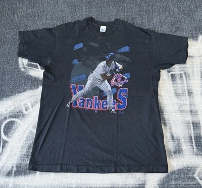 Vintage 90s New York Yankees Don Mattingly Salem Sportswear Shirt XL - Image 1 of 4