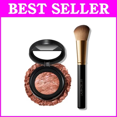 Baked Blush-n-Brighten 05 Sunswept + Angled Brush - Radiant Marbleized Color - Image 1 of 4