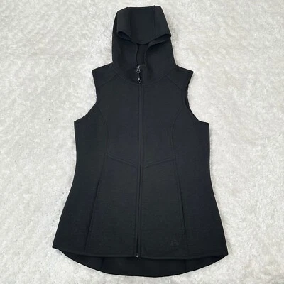 Жилет женский Gerry S маленький черный без рукавов с капюшоном для улицы прочный Gorpcore - Изображение 1 из 4