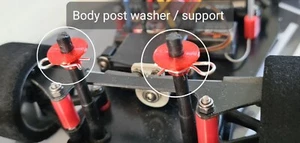 Kamtec / Mardave / Body Post Washer / Support Colours