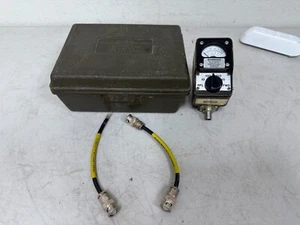 Bird 4110 Thruline Wattmeter URM-182 f/ Old Military Army Ham Radio Transmitter - Zdjęcie 1 z 13