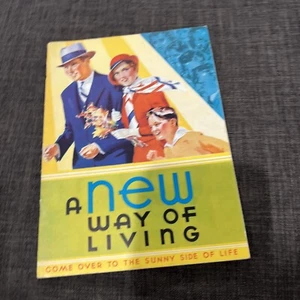 Vintage Recipe A New Way of Living Come Over to the Sunny Side of Life Book - Imagen 1 de 10
