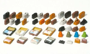 Luggage. 44 pieces. Preiser 17007 - Imagen 1 de 3