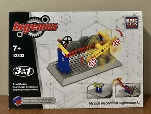 BricTek Axial Gears Ingenius Construction Brick Building Toy Block New - Picture 1 of 4