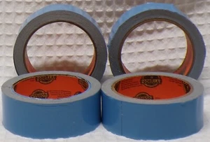 Lot of 4 Gorilla Double-Sided Tape 1.41 in x 8yd Blue......................5G1 - Picture 1 of 4
