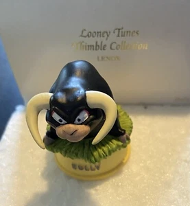 1998 Lenox Loony Tunes Bully Thimble NIB - Picture 1 of 2