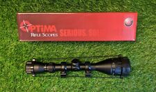 Hatsan Optima 3-12x50mm Air Rifle Scope Duplex MOA Reticle, Black - HA90502