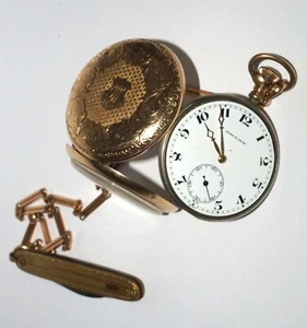 1912 Swiss Longines Pocket Watch Movement for Klee & Groh Rochester N.Y. (LeL) - Picture 1 of 11
