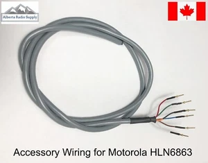 Cable Assembly for use with Motorola HLN6863 24GA 1M 6 or 9 Wire options - Picture 1 of 3
