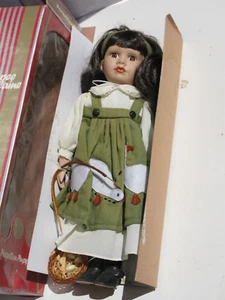 Porzellan Puppe Handmade Doll New in Box - Picture 1 of 5