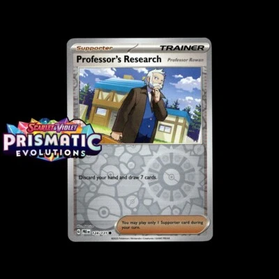 Pokemon Prismatic Evolutions: Choose Your Card! Reverse Holo/Holo EX Full Art NM - Image 1 of 2