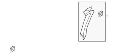 Moldura ventana delantera trasera derecha original Ford Focus 2012-2018 CV6Z-5425504-AA Foto 1 de 2