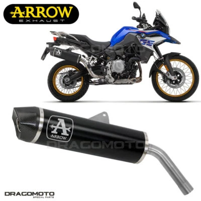 Exhaust BMW F 850 GS 2021 2022 ARROW ALU Black CC MAXI RACE-TECH - image 1 of 4