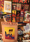 Peter Max Art Poster  Psychedelic Collage Touring Collection Auction