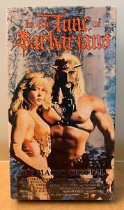 IN THE TIME OF BARBARIANS Vista Street VHS sexy sci-fi action SEALED RARE HTF NM