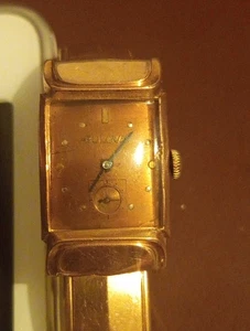 1945 Bulova Squadron "B" Rose Gold Men's Watch - Running - 8AH 17j - Rare - Bild 1 von 8