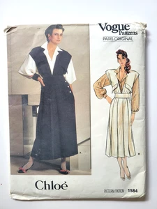 B34 Vogue American Designer Sewing Pattern by Chloe Jumper & Blouse - Picture 1 of 6