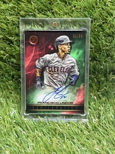 francisco lindor Topps inception on card auto - Picture 1 of 2
